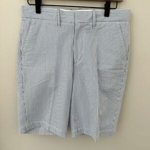 Crewcuts Seersucker Boys Spring shorts SZ 16